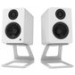 Kanto Elevated Desktop Speaker Stand for Small Speakers in White (Set of 2), , large