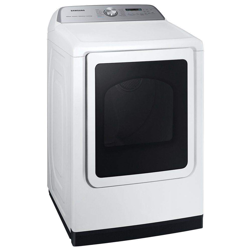 Samsung 7.4 cu. ft. Smart Gas Dryer with Steam Sanitize+ in White, , large