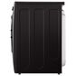 LG 7.4 Cu. Ft. Smart Front Load Gas Dryer with TurboSteam in Black Steel, , large