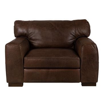 Softline Maxi Leather Chair in Madison Espresso, , large