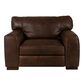Softline Maxi Leather Chair in Madison Espresso, , large