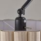 Adesso Caldwell Floor Lamp in Black and Natural, , large