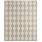 Nourison Positano Geometric Light Grey 8" x 10" Indoor/Outdoor Area Rug, , large