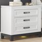 Riva Ridge Hyde Park 2 Drawer Nightstand in White, , large