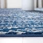 Safavieh Tulum 6"7" Square Navy and Ivory Area Rug, , large