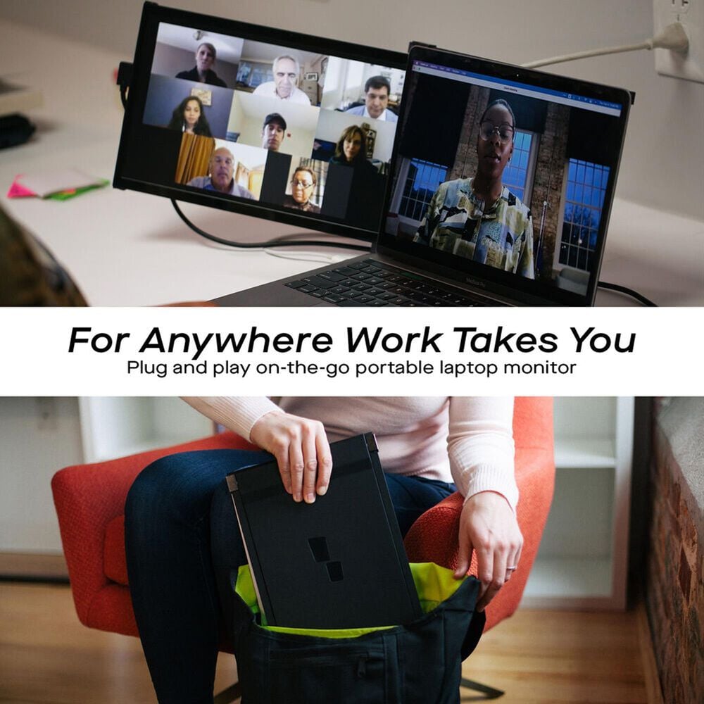 Mobile Pixels Duex Plus DS 13.3" Portable FHD IPS Monitor in Black, , large