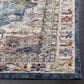 Safavieh Aria ARA160B 4" x 6" Blue and Creme Area Rug, , large