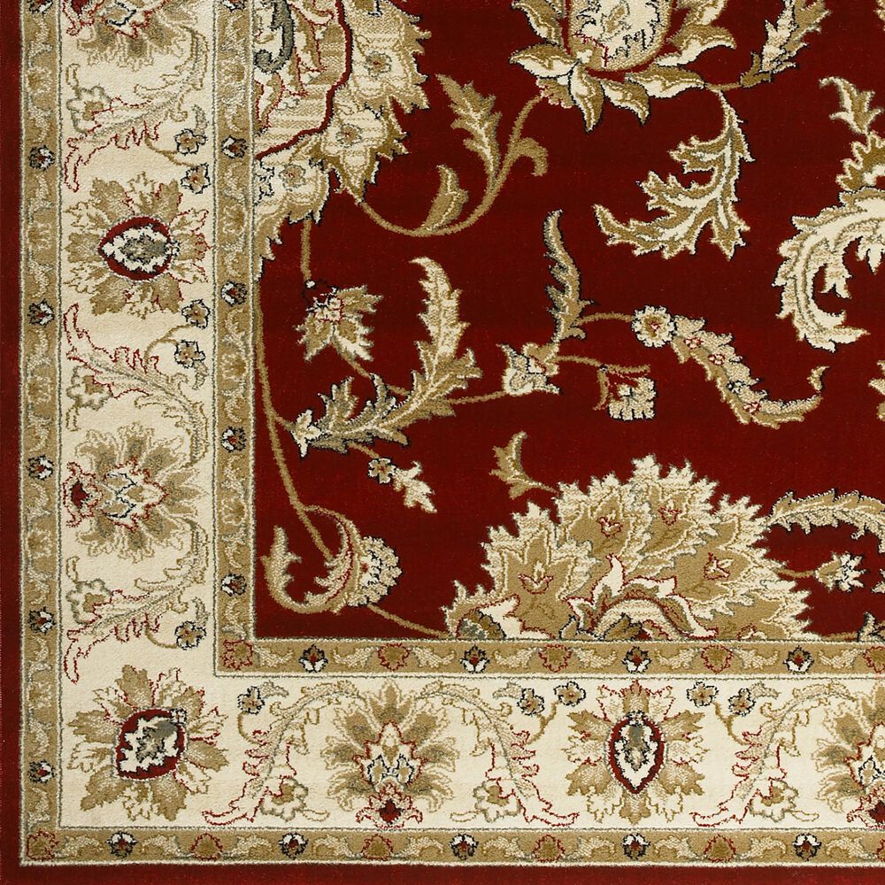 Radici USA Como 1621 Red 2'2" x 7'7" Runner, , large
