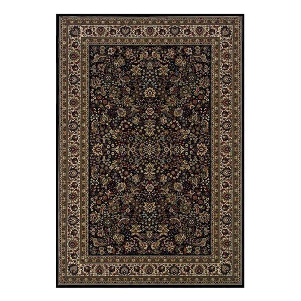 Oriental Weavers Ariana 213K 2"7" x 9"4" Black Runner, , large