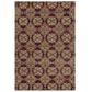 Oriental Weavers Andorra 6883A 10" x 13"2" Red and Gold Area Rug, , large