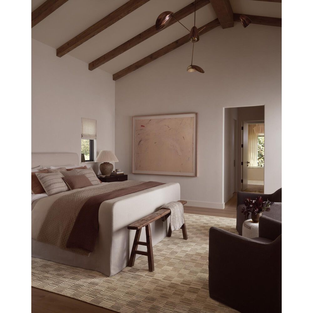 Amber Lewis x Loloi Marlowe 9&#39;6&quot; x 13&#39;6&quot; Natural and Sand Area Rug, , large
