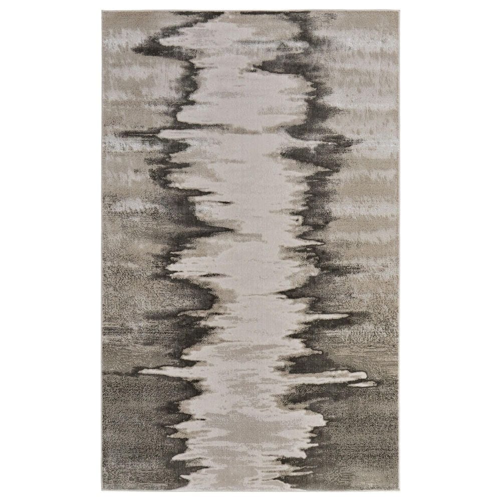 Feizy Micah 39LQF 1"8" x 2"10" Ivory and Silver Area Rug, , large