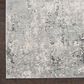 Nourison Rustic Textures Grey and Beige 6" x 9" Area Rug, , large
