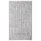 Safavieh Tulum Transitional 3" x 5" Dark Grey and Ivory Area Rug, , large