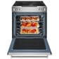 KitchenAid 2-Piece Kitchen Package with 6.4 Cu. Ft. Slide-In 5-Element Electric Range and 1.1 Cu. Ft. Over-The-Range Microwave Oven in Stainless Steel, , large