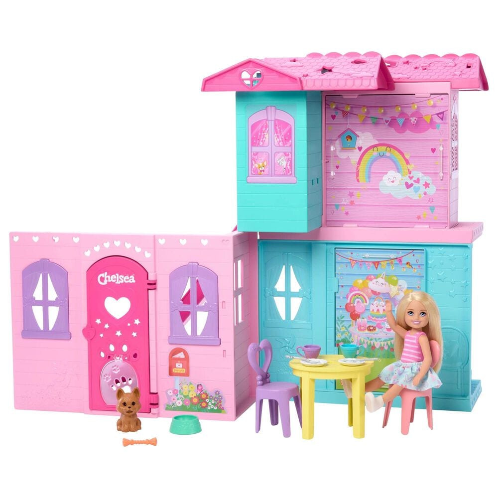 Barbie Chelsea Pop-Up Doll House Playset in Multicolor, , large
