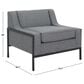 Safavieh Somerled Accent Chair in Grey, , large