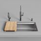 Blanco Inteos 39" Undermount Single Bowl Kitchen Sink in Satin Polish, , large