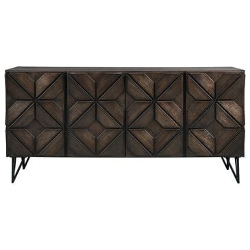 Ashley Chasinfield 72" Large TV Stand in Dark Espresso Brown, , large
