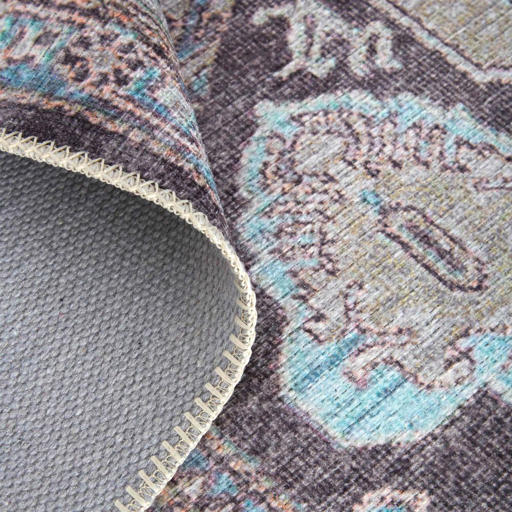 Feizy Percy 7&#39;10&quot; x 9&#39;10&quot; Gray Area Rug, , large