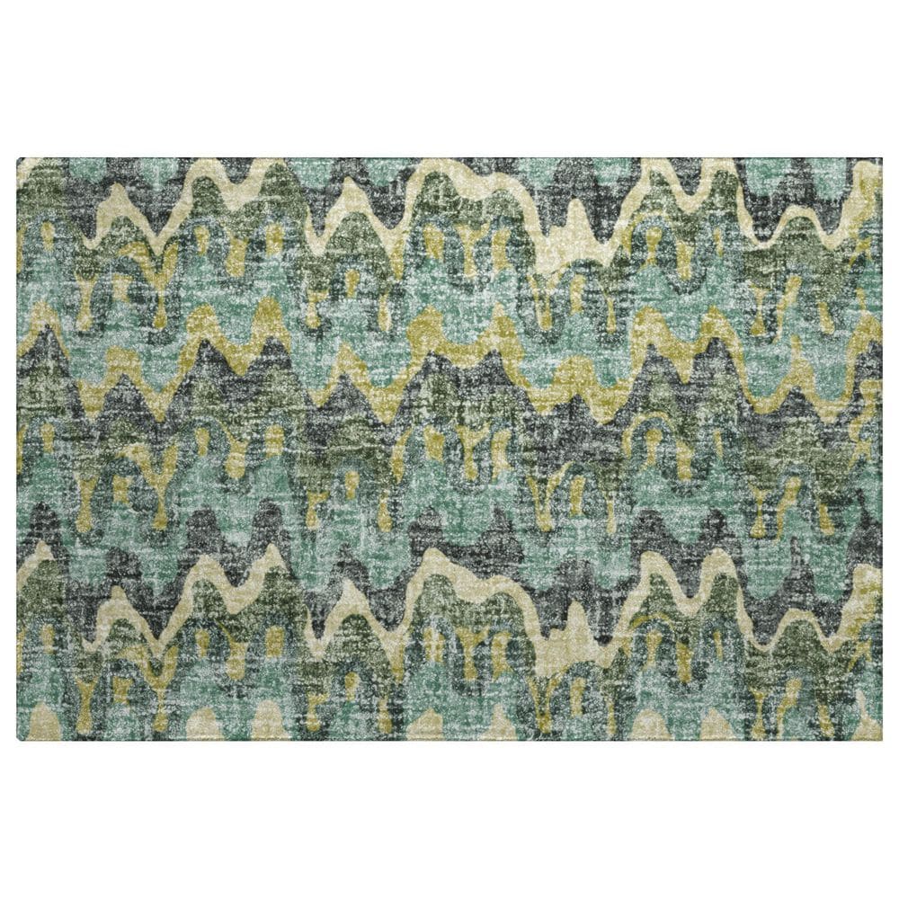 Dalyn Rug Company Lorenzo LN6 Teal 1"8" x 2"6" Area Rug, , large