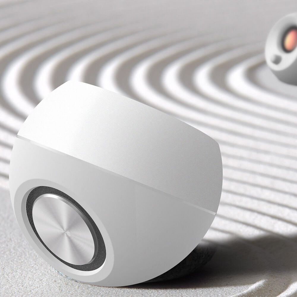 Creative Labs Pebble 2.0 USB-C Desktop Speaker in White, , large