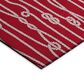 Dalyn Rug Company Harbor Contemporary 3" x 5" Red Indoor/Outdoor Area Rug, , large