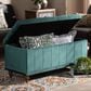 Baxton Studio Kaylee Storage Ottoman Bench in Teal Blue, , large