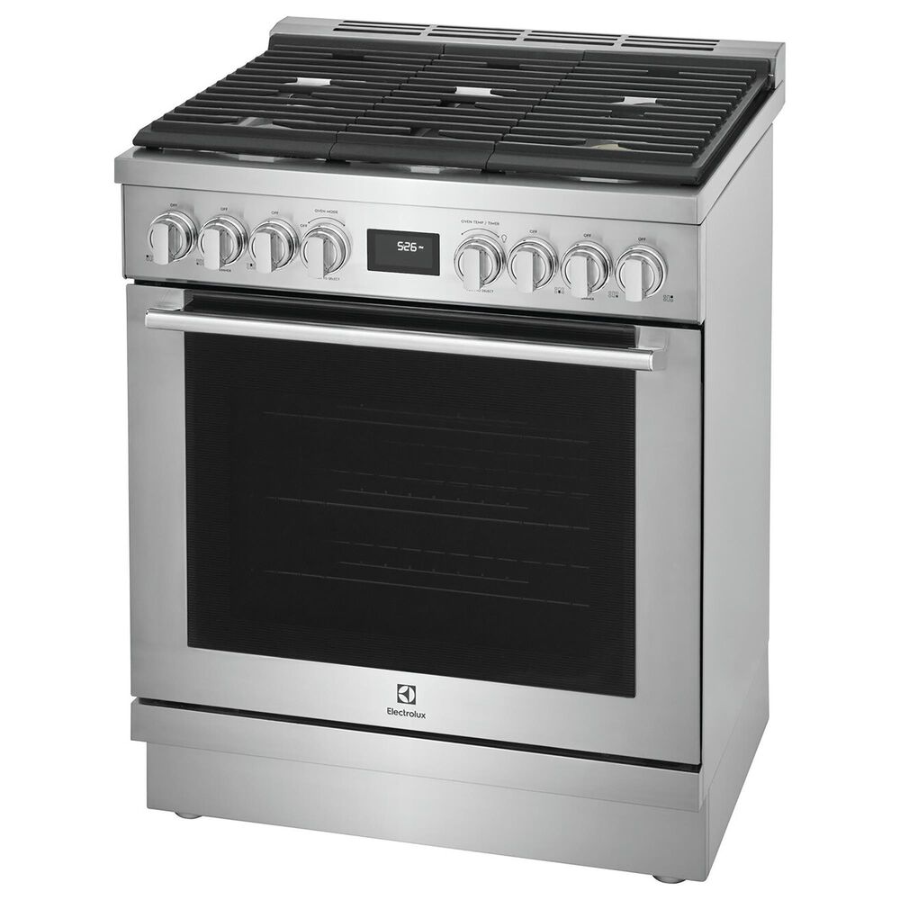 Electrolux 30&quot; Dual-Fuel Freestanding Range in Stainless Steel, , large