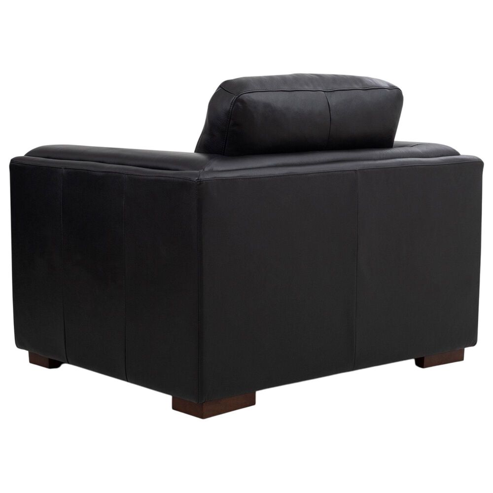 Italiano Furniture Luca Accent Chair in Black, , large