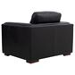 Italiano Furniture Luca Accent Chair in Black, , large