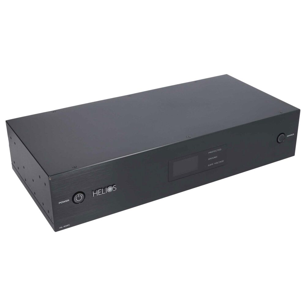Helios 12-Outlet Rack Mountable Non Sacrificial Surge Protector in Black, , large