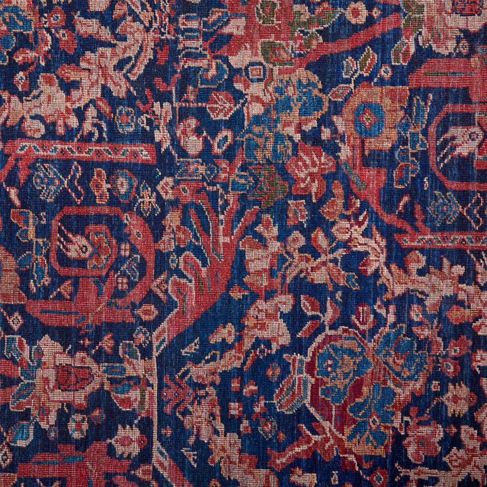 Feizy Rawlins 3&#39;11&quot; x 6&#39; Navy and Multicolor Area Rug, , large