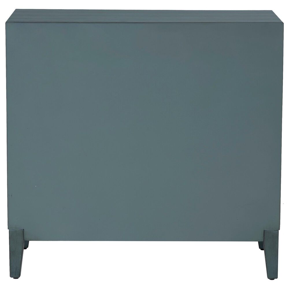 Linon Home Decor Dian Diamond 2-Door Cabinet in Blue, , large