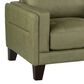 Italiano Furniture Cambria Vaughn Accent Chair in Green Glover, , large