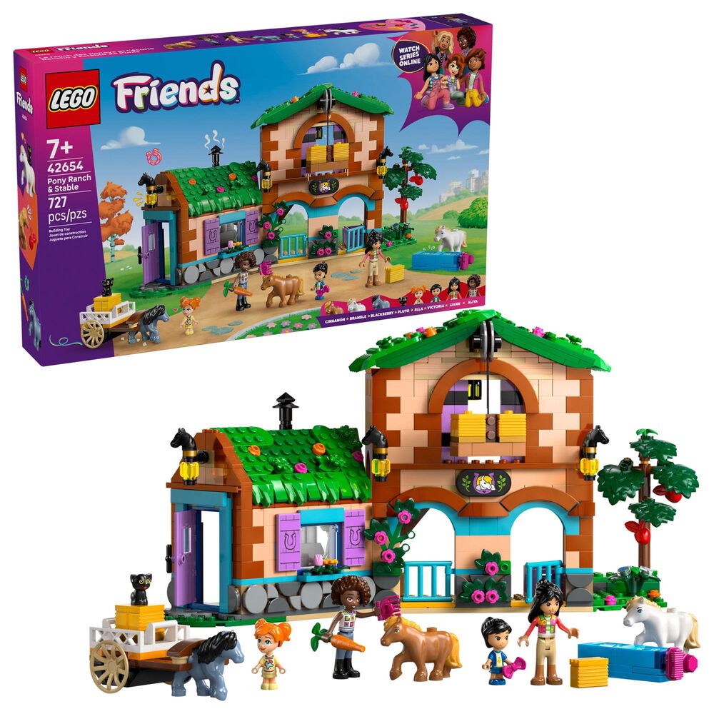 LEGO Pony Ranch and Stable Building Set, , large