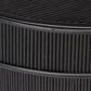 Splendor Living Uxbridge Bamboo Accent Side Table in Black, , large