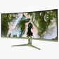 Arozzi Nova 34" Curved VA 165Hz Gaming Monitor in Forest Green, , large