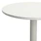 Zuo Modern Liora 28" Round Dining Table in White and Gray - Table Only, , large