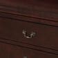 Crown Mark Louis Philip 3-Piece Full Bedroom Set in Cherry, , large