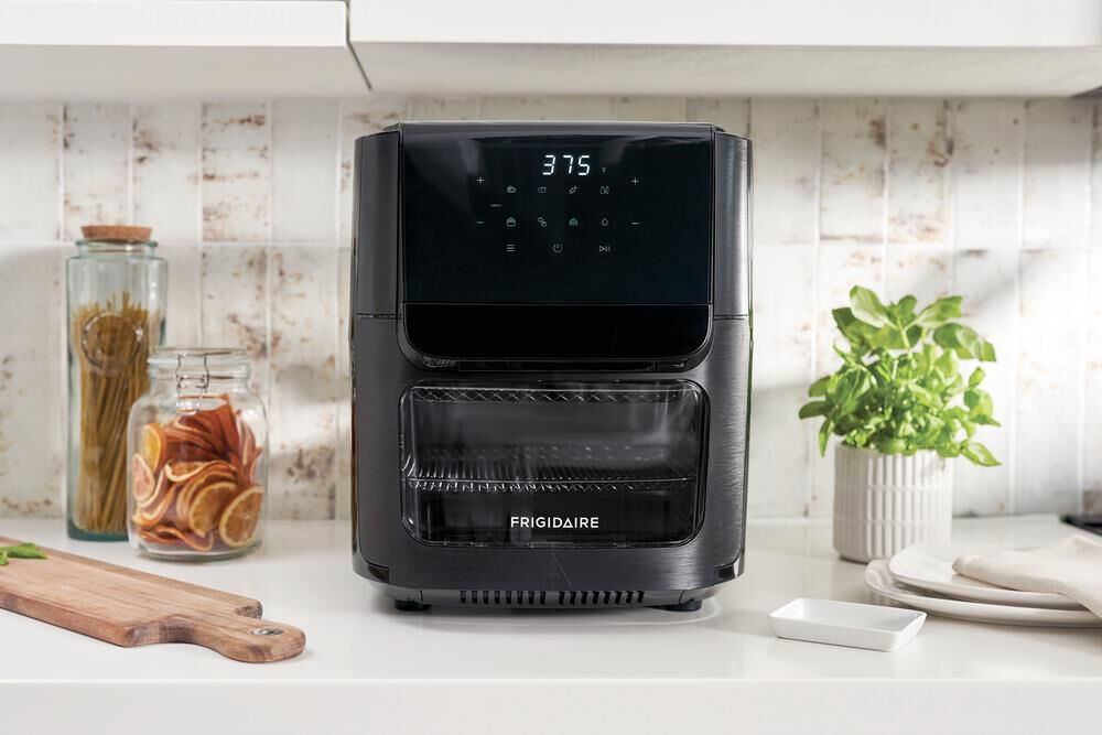 Frigidaire 12.6 Qt. 5-in-1 Air Fryer Combo Oven in Black, , large