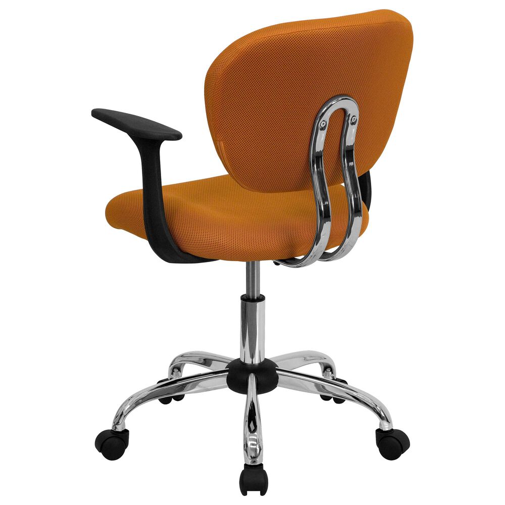 Flash Furniture Swivel Task Chair in Orange, , large