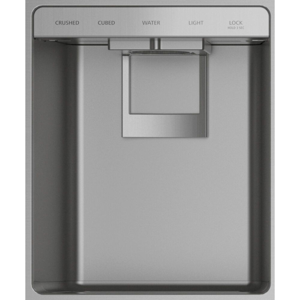 Monogram 42&quot; Smart Built-In Side by Side Refrigerator with Dispenser &#40;Handle Kit Not Included&#41; in Stainless Steel, , large