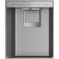 Monogram 42" Smart Built-In Side by Side Refrigerator with Dispenser (Handle Kit Not Included) in Stainless Steel, , large