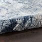Nourison Dreamy Shag Abstract 4" x 6" Light Blue Area Rug, , large
