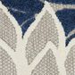 Nourison Aloha ALH05 2"3" x 12" Ivory and Navy Indoor/Outdoor Runner, , large