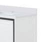 Lexora Home Ziva 30" Single Bathroom Vanity in White with 2 cm White Cultured Marble Top and Rectangular Sink, , large