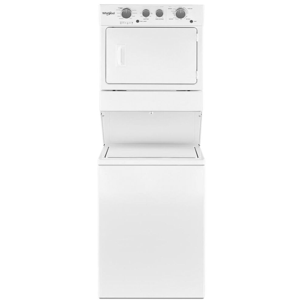 Whirlpool 27" Stack Laundry in White, , large