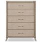 Furniture of America Candra 5-Drawer Chest in Natural Oak, , large
