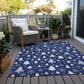 Dalyn Rug Company Wonderland WN23 3" x 5" Navy Indoor/Outdoor Area Rug, , large